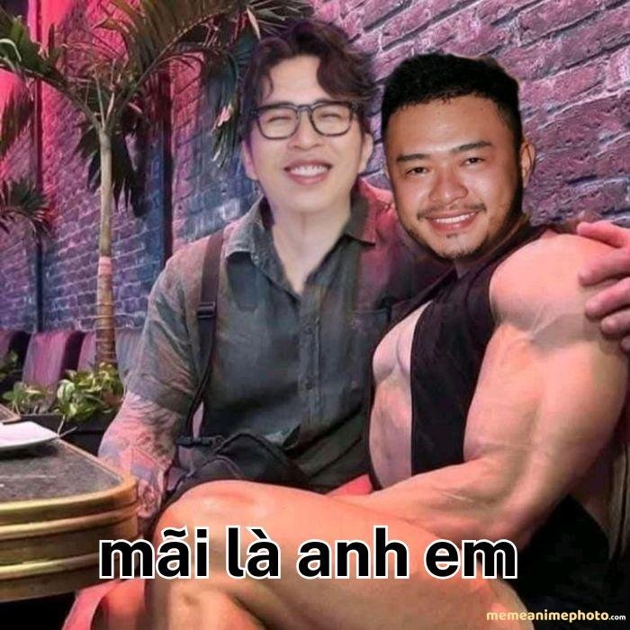 mãi là anh em meme hài hước