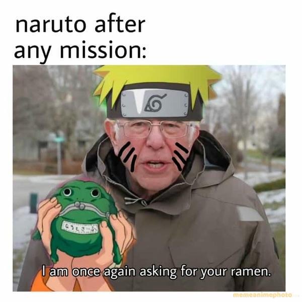 meme naruto chế bựa vui nhộn