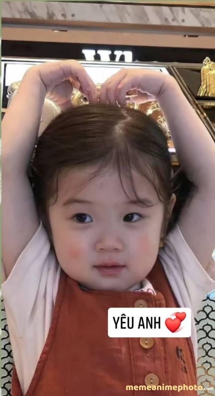 meme tình yêu đáng yêu