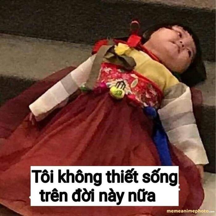 meme tổn thương chế