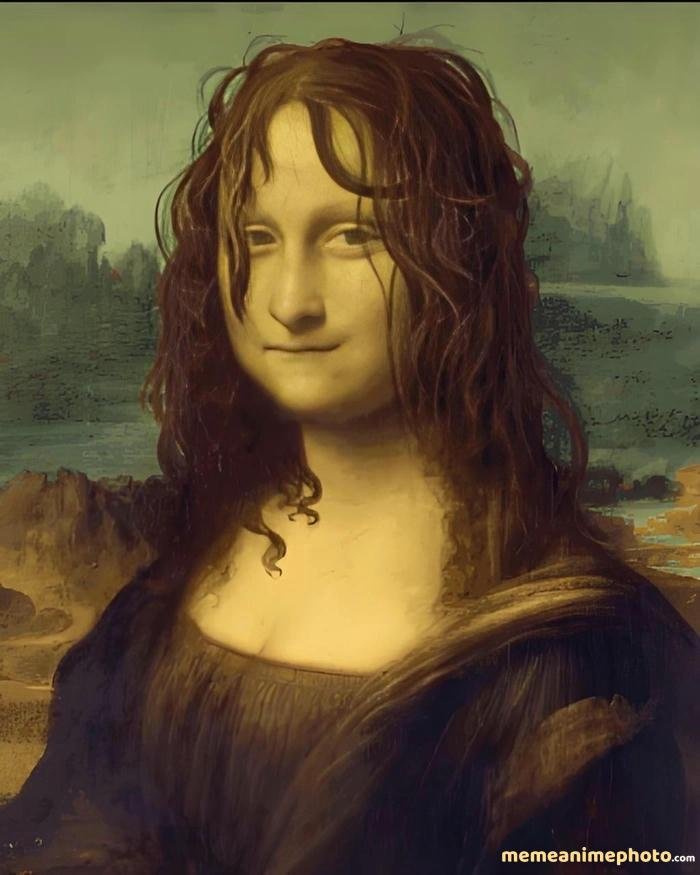 mona lisa meme chế bựa cực mạnh