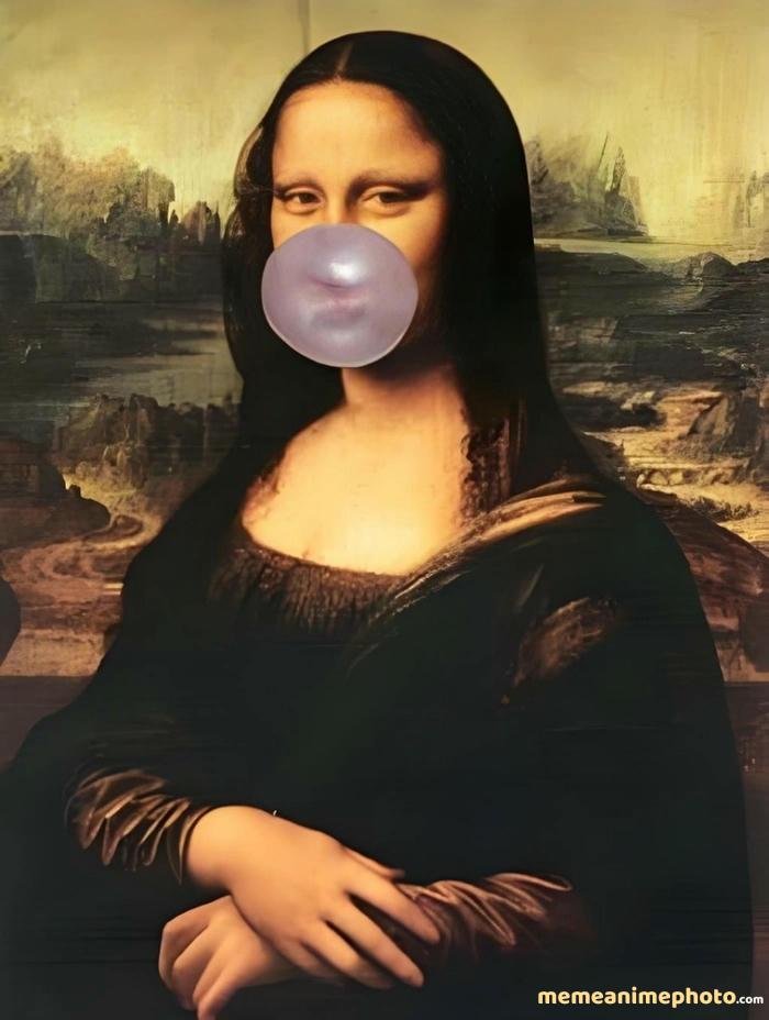 mona lisa meme chế cực hài