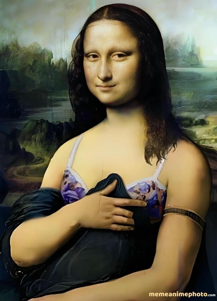 mona lisa meme troll siêu cấp