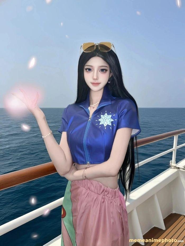 nico robin cosplay đẹp 3k full