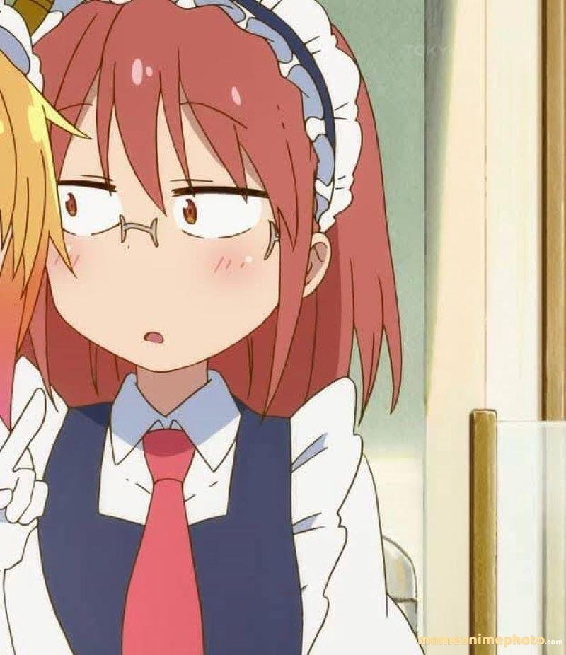 Ảnh Kobayashi-san đáng yêu.