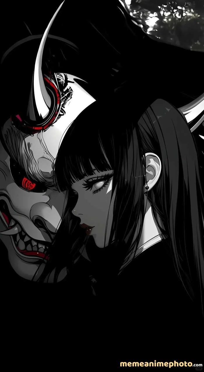 ảnh anime cô gái ngầu