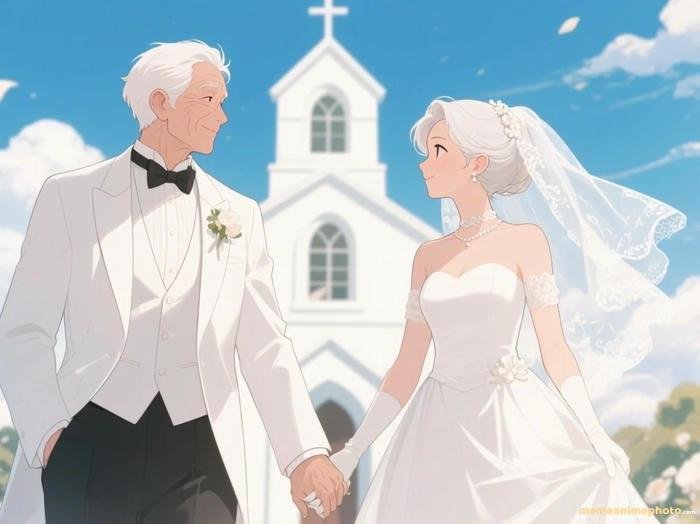 ảnh anime nắm tay nghệ thuật