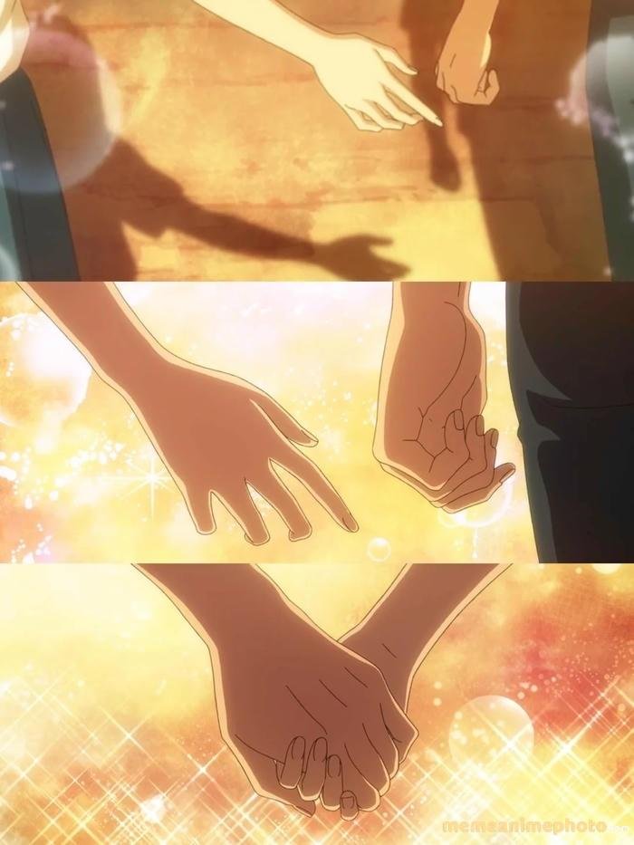ảnh anime nắm tay tổng hợp