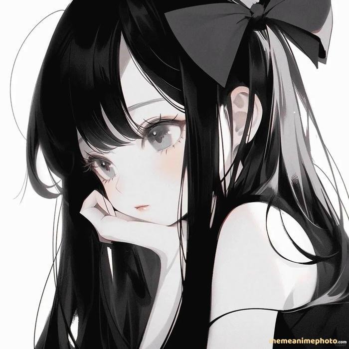 ảnh anime nữ buồn nhẹ nhàng