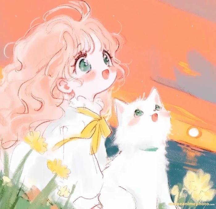 ảnh anime nữ cute xinh đẹp