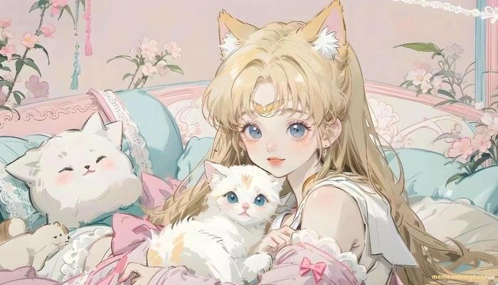 ảnh anime nữ tóc dài