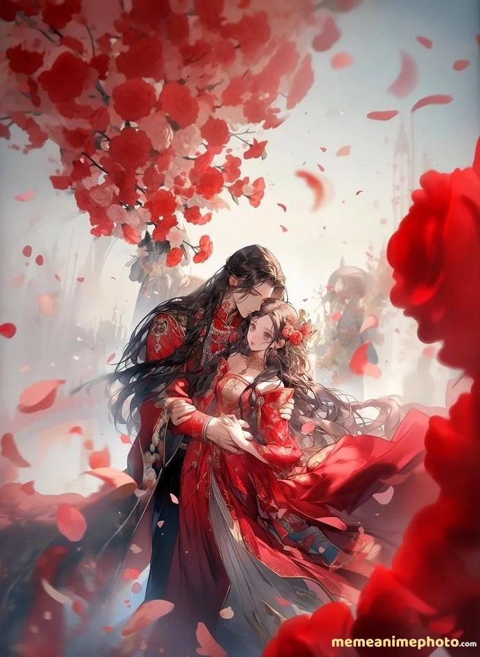 ảnh cưới anime nghệ thuật