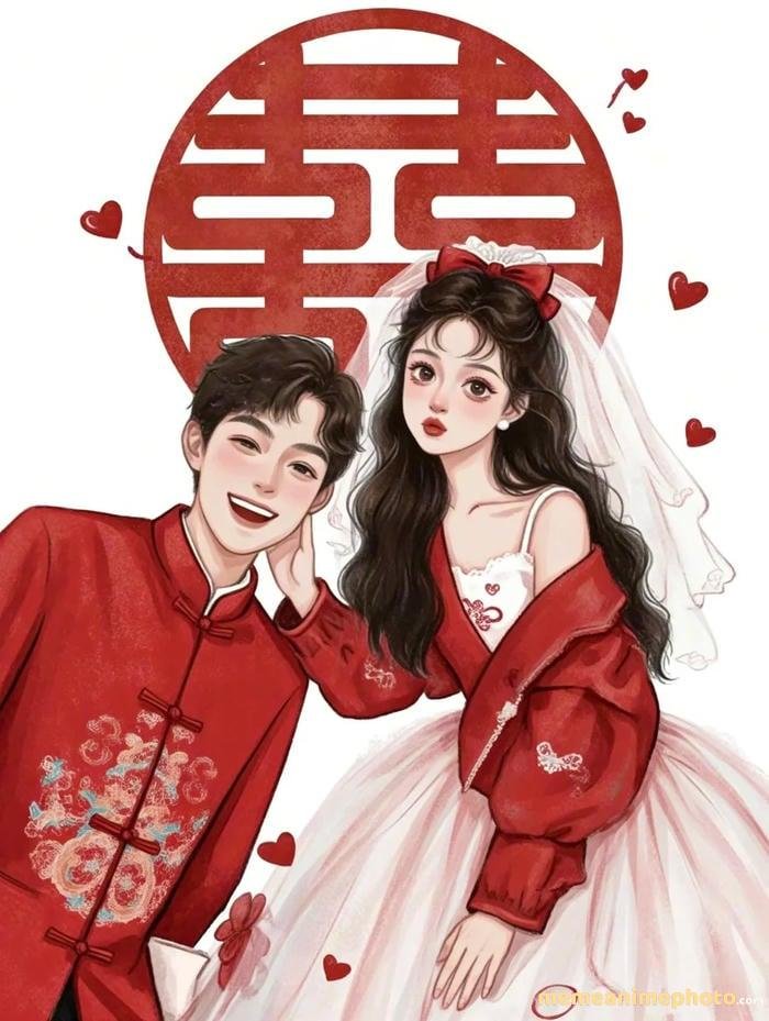 anime ảnh cưới đẹp