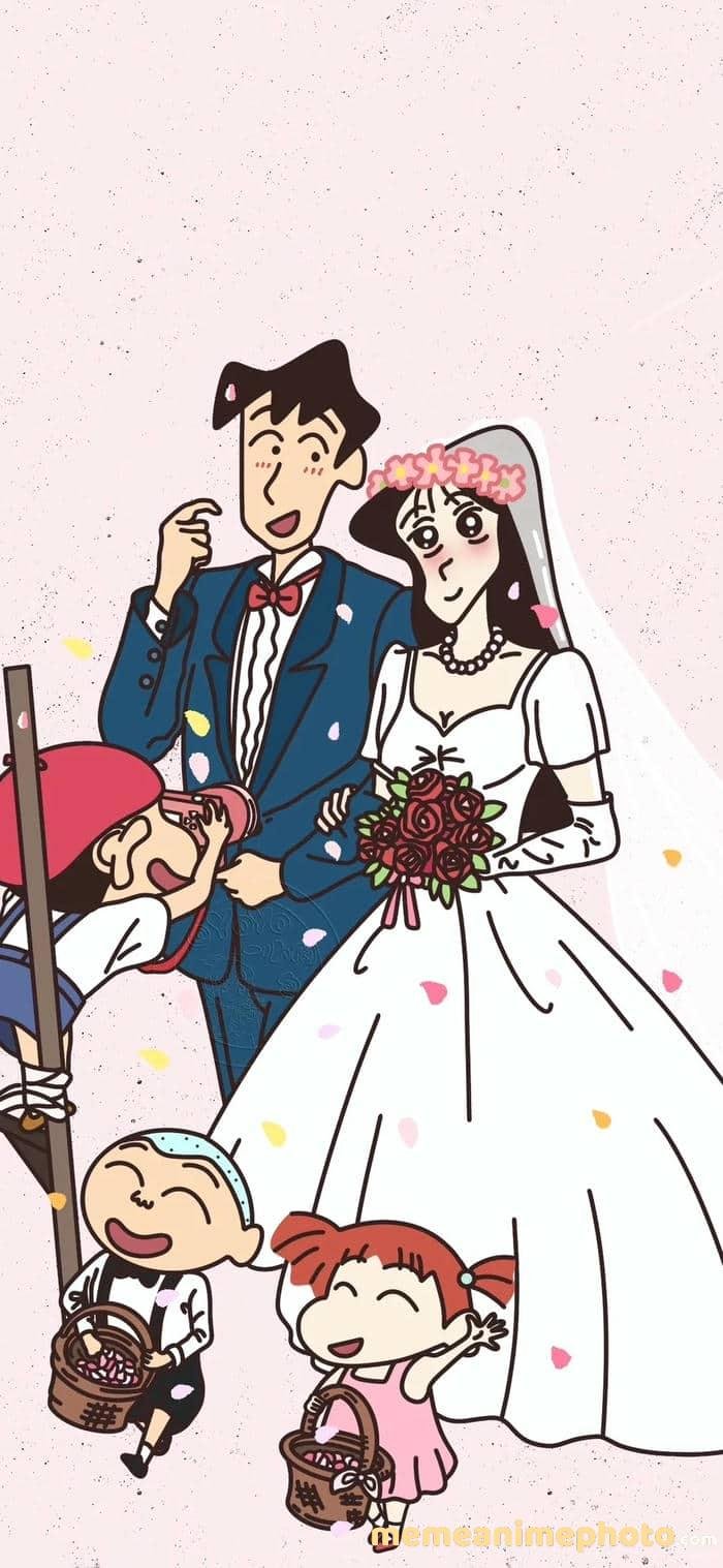 anime cô dâu chú rể đầy cảm xúc