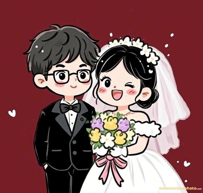 anime cô dâu chú rể lãng mạn