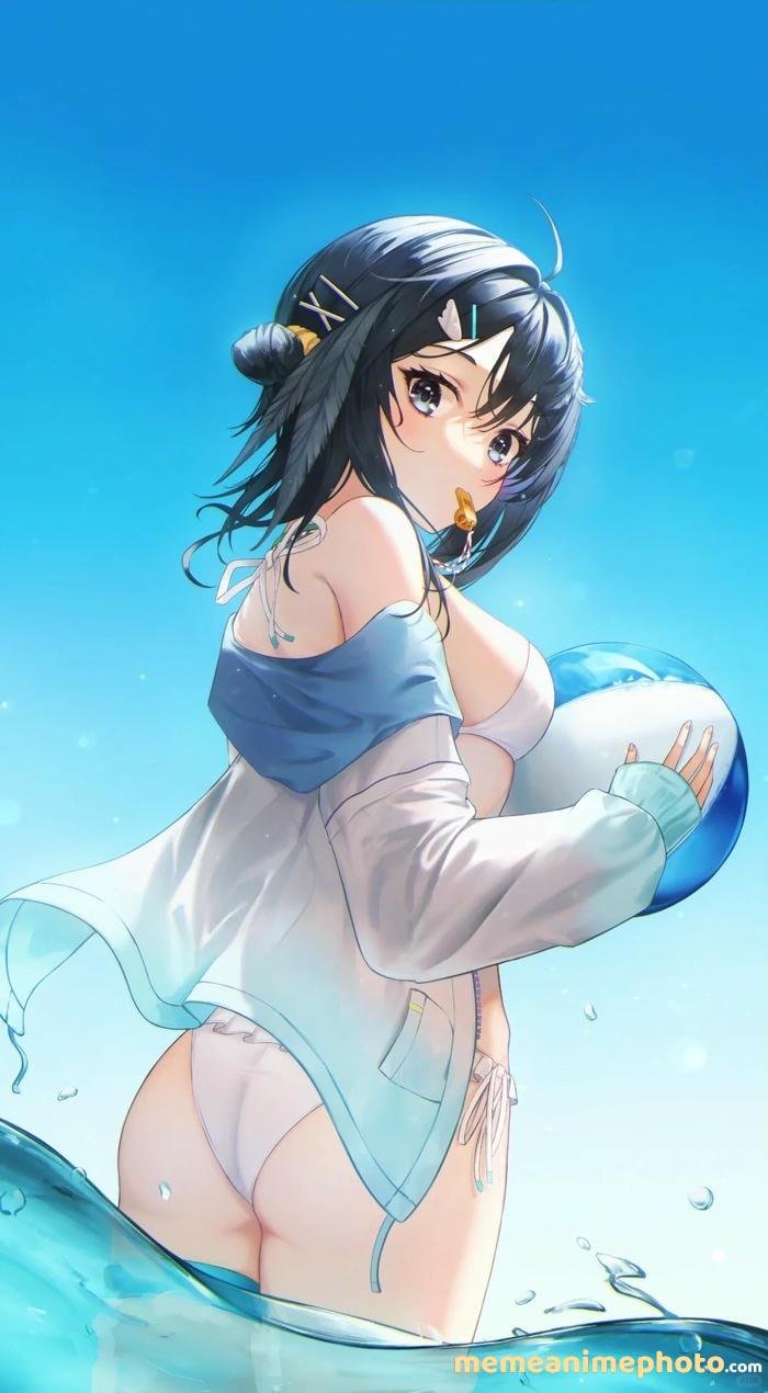 anime girl phong cách đồ bơi