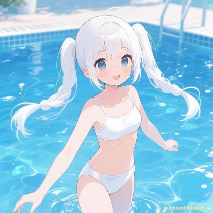 art anime girl vóc dáng chuẩn