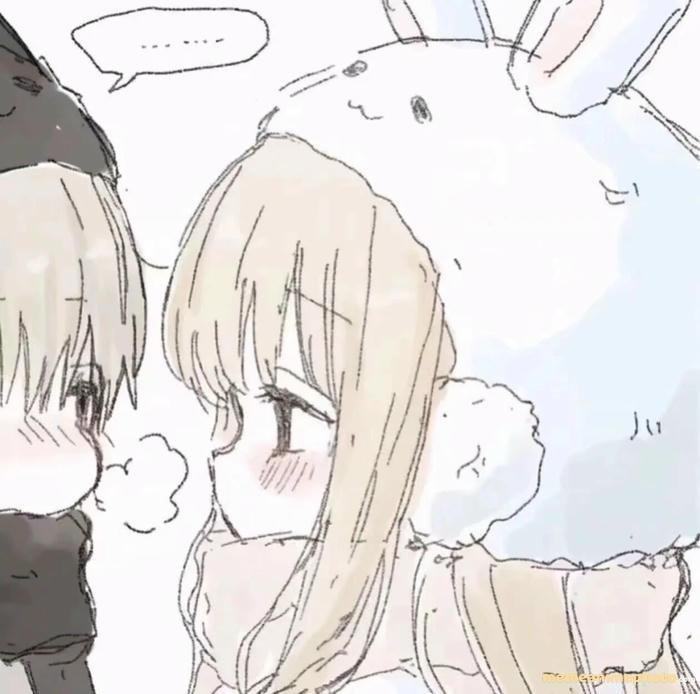 avatar anime đôi ngọt ngào tinh tế