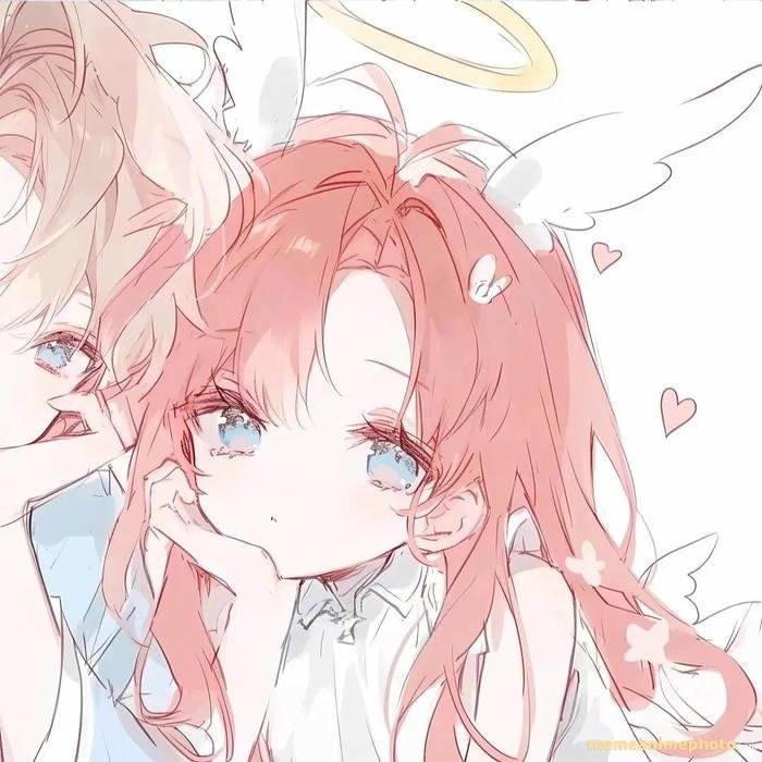 avatar anime đôi nhẹ nhàng