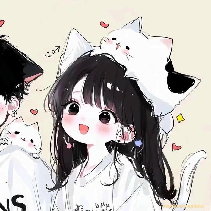 avatar anime đôi tinh tế