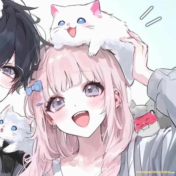 avatar anime đôi tình yêu