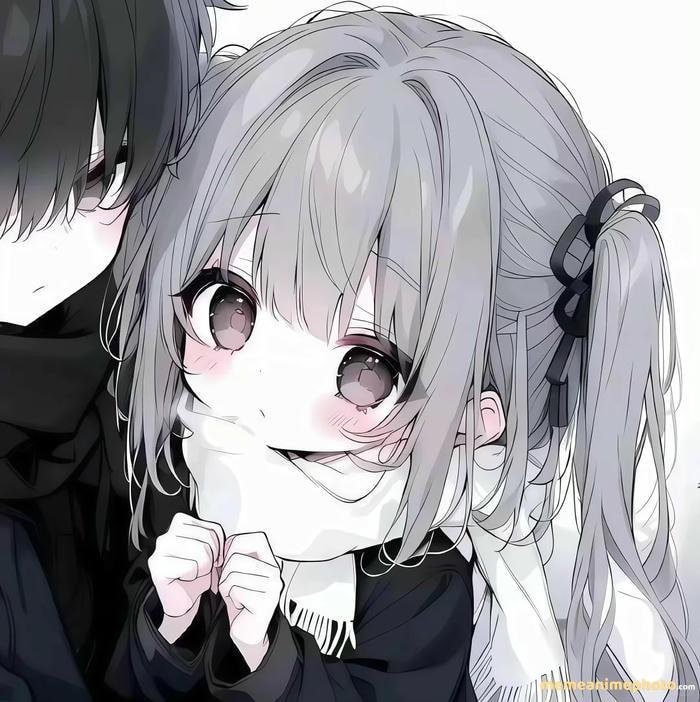 avatar đôi anime đáng yêu