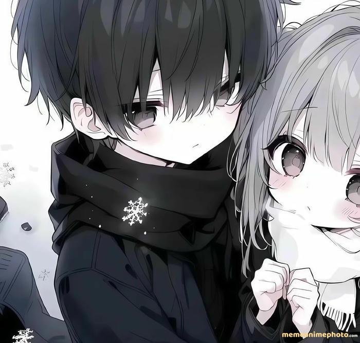 avatar đôi anime dễ thương