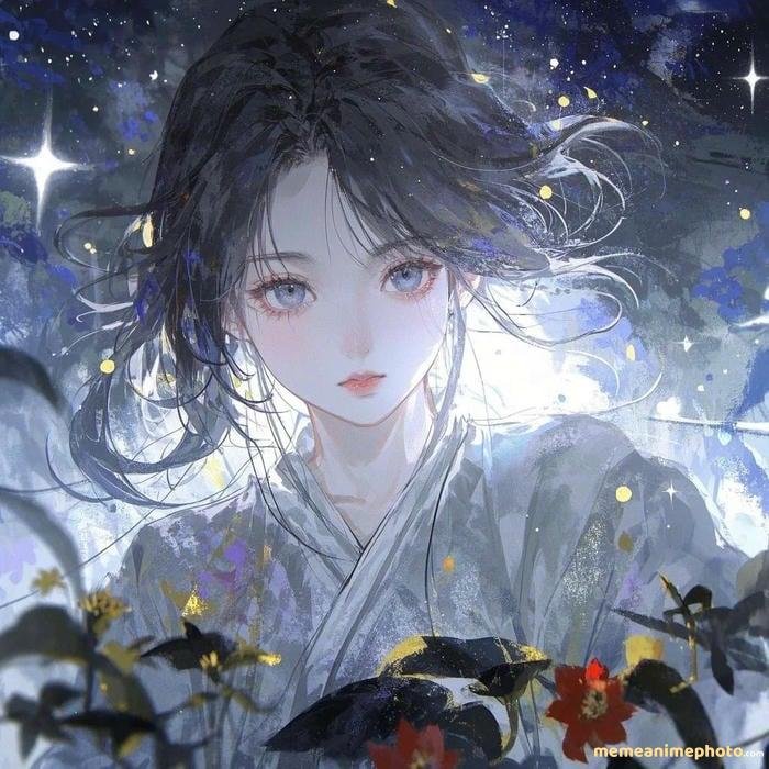 avatar hoạt hình nữ dễ thương