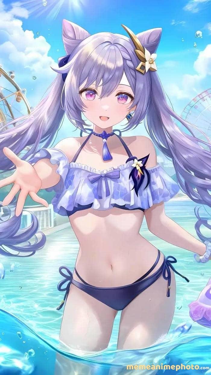 cô gái anime đường cong quyến rũ