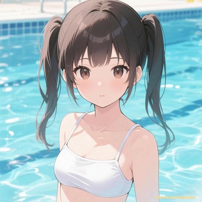 cô gái anime thần thái gợi cảm