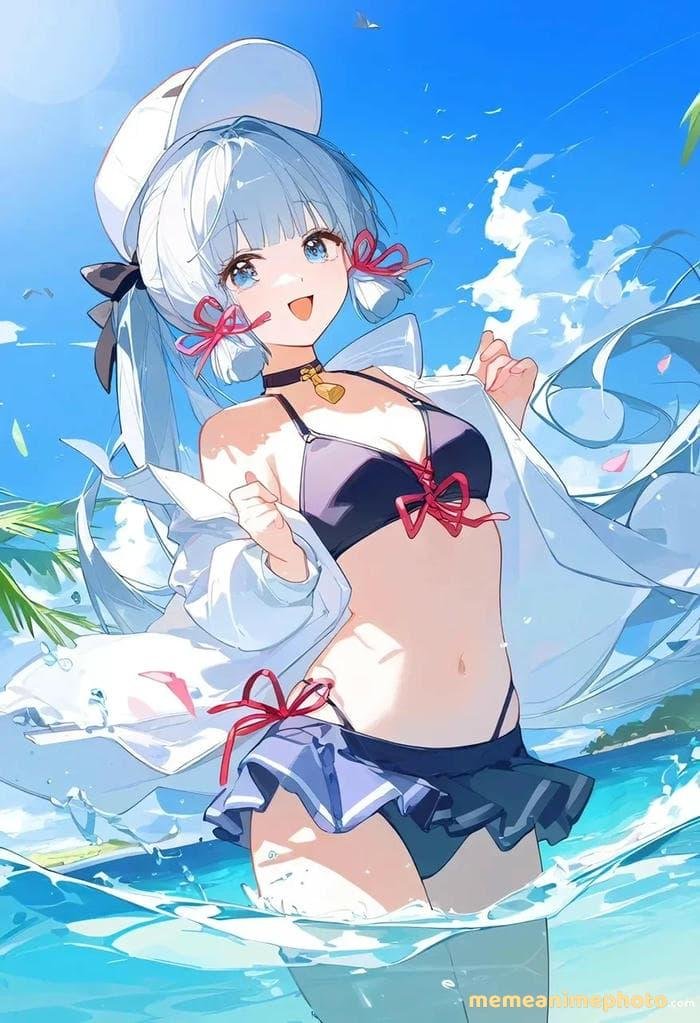 hình ảnh anime girl rất quyến rũ
