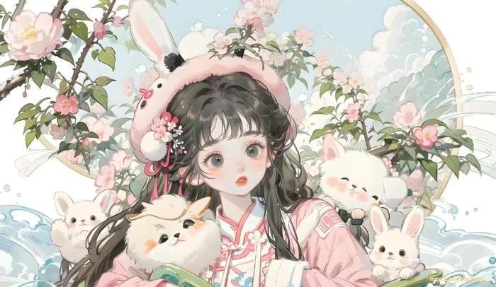 hình anime nữ đáng yêu