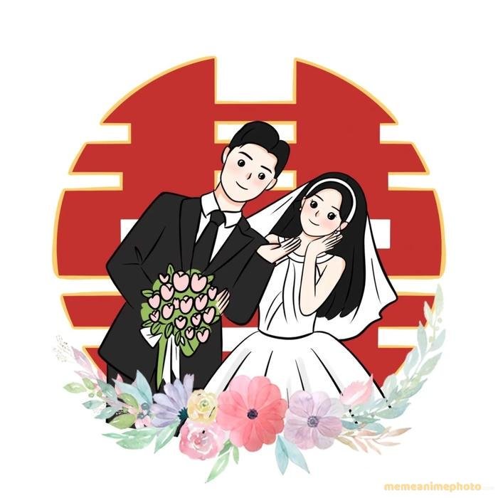 hình cưới anime nổi bật và cuốn hút