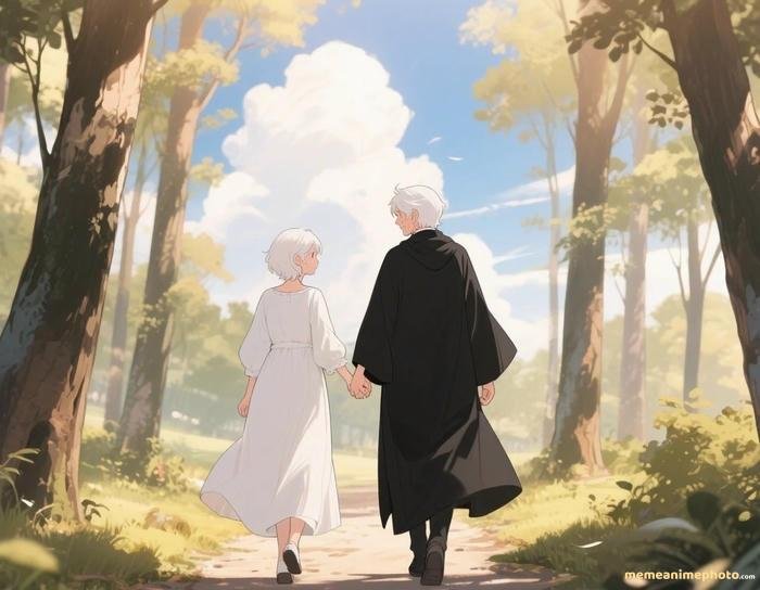 hình nắm tay anime cảm động