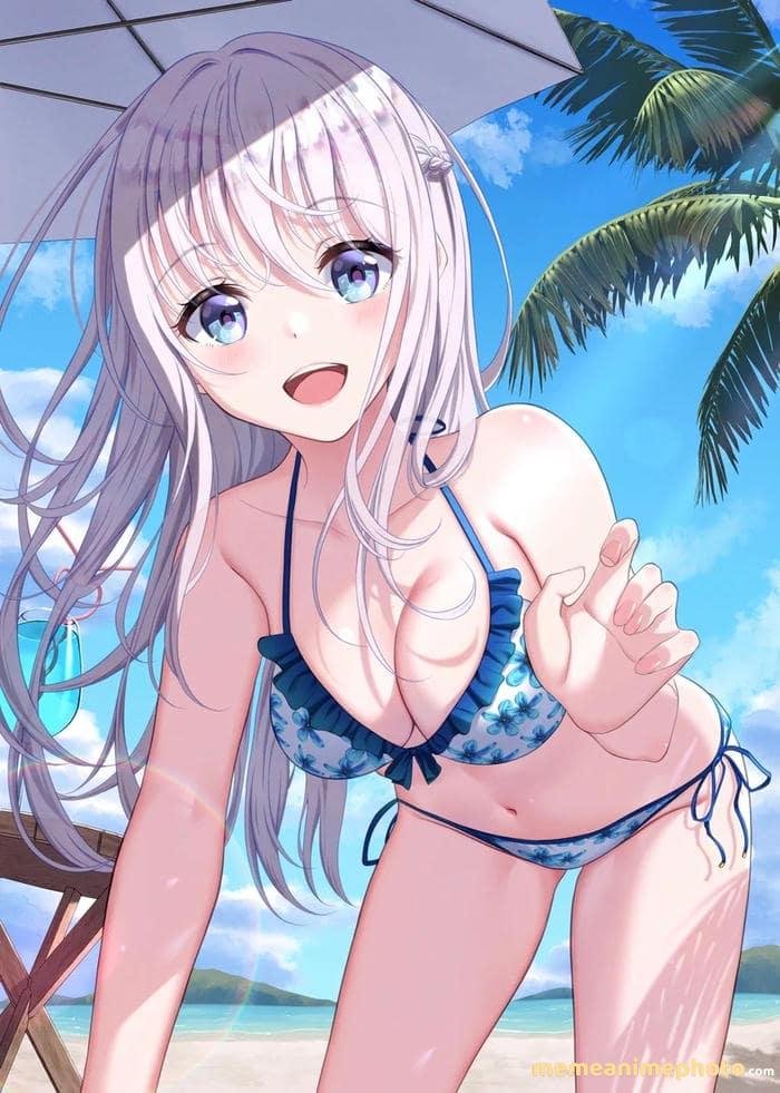 vẻ đẹp hoàn hảo anime girl quyến rũ